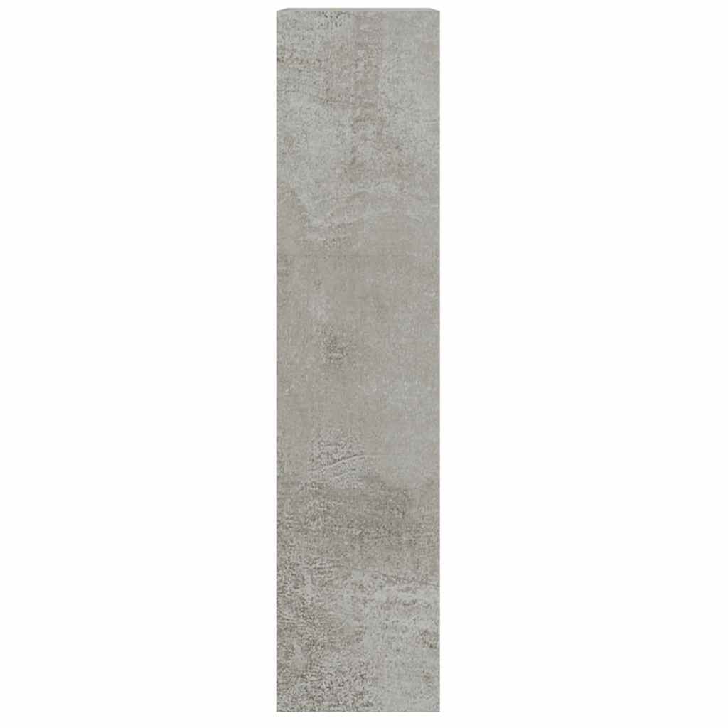Schuhschrank Betongrau 63x24x103 cm Holzwerkstoff