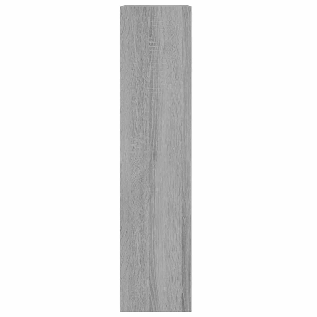 Schuhschrank Grau Sonoma 63x24x103 cm Holzwerkstoff