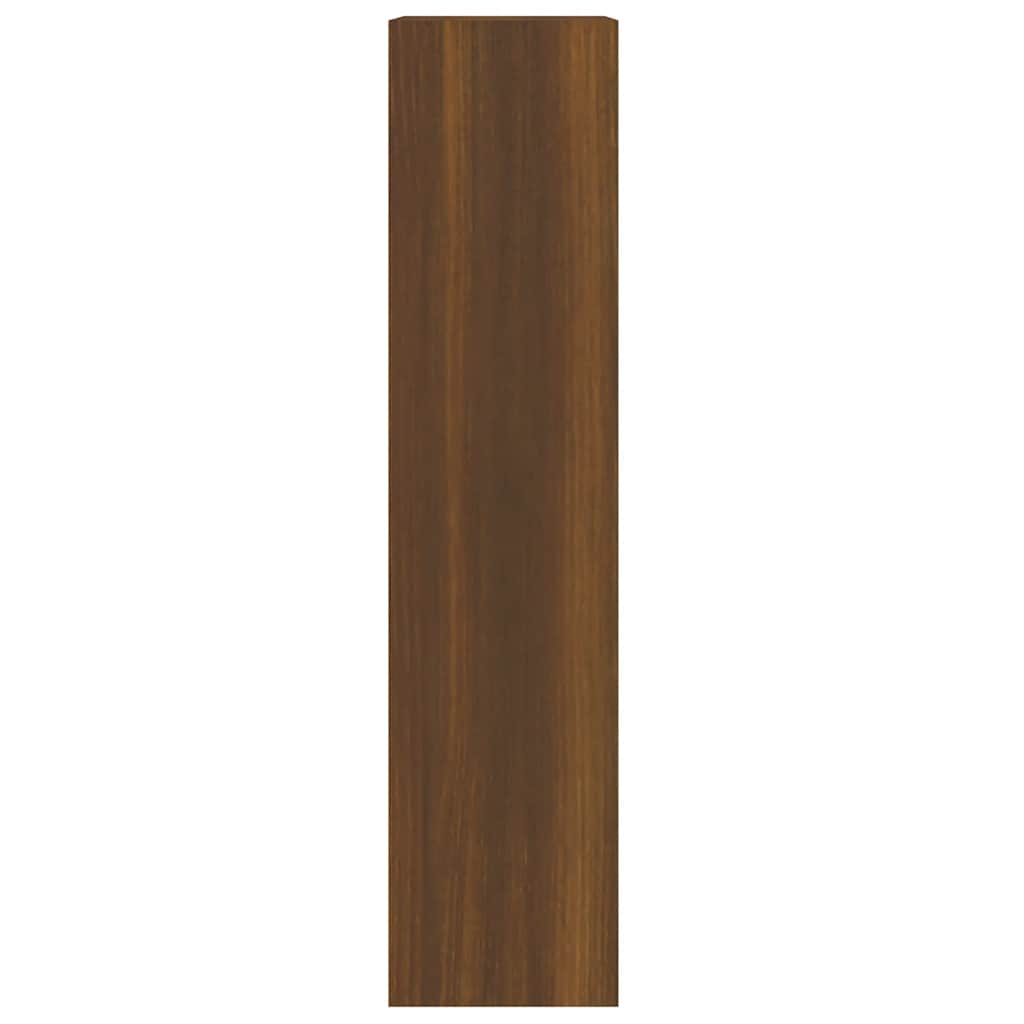 Schuhschrank Braun Eichen-Optik 63x24x103 cm Holzwerkstoff