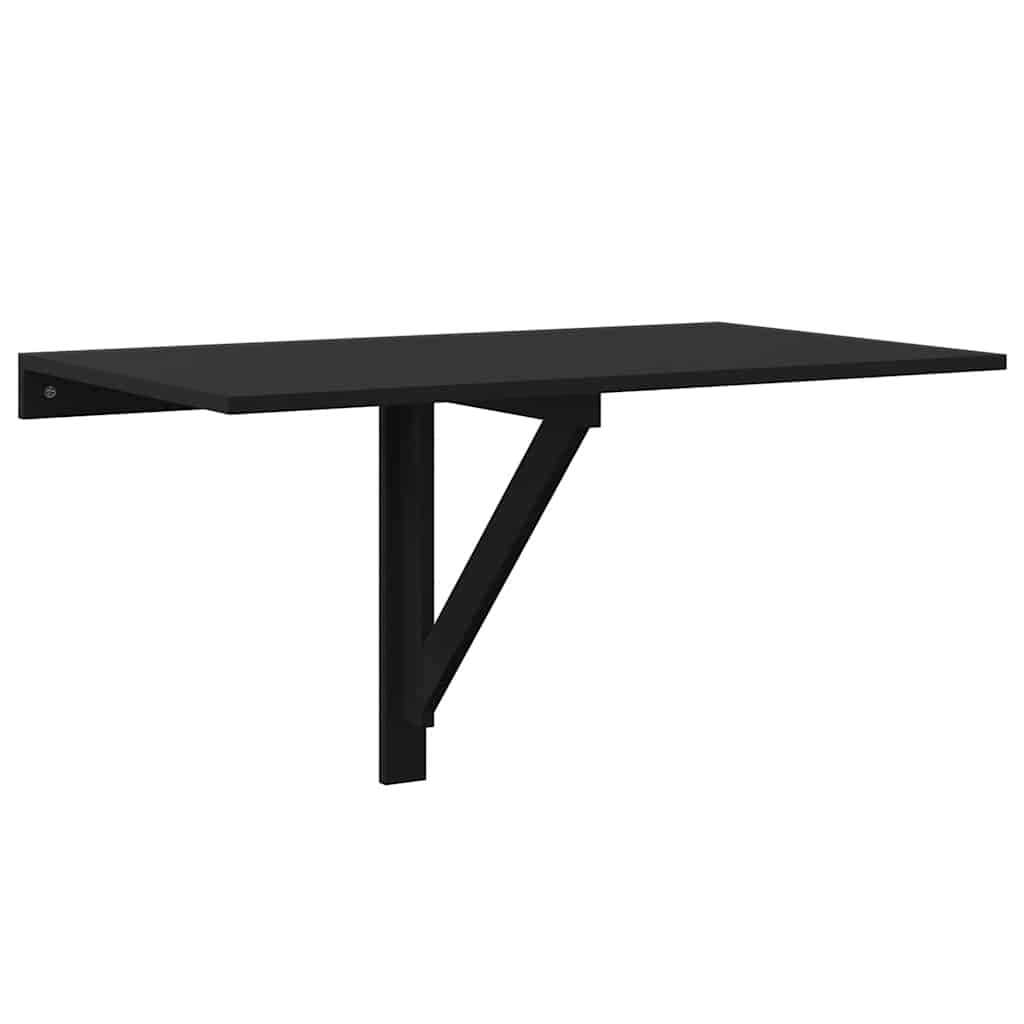 Wand-Klapptisch Schwarz 100x60x56 cm Holzwerkstoff