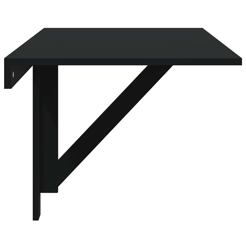 Wand-Klapptisch Schwarz 100x60x56 cm Holzwerkstoff