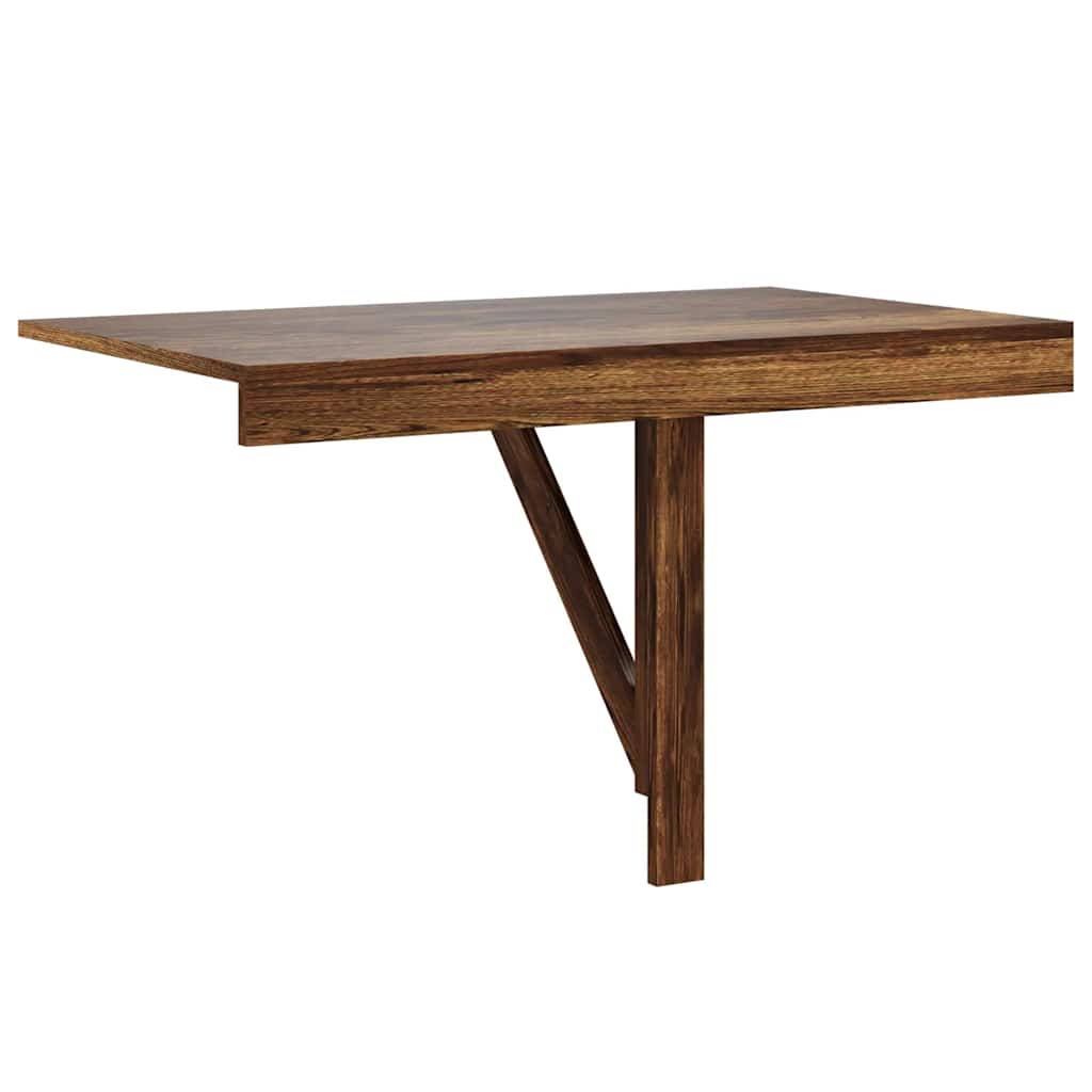 Wand-Klapptisch Räuchereiche 100x60x56 cm Holzwerkstoff
