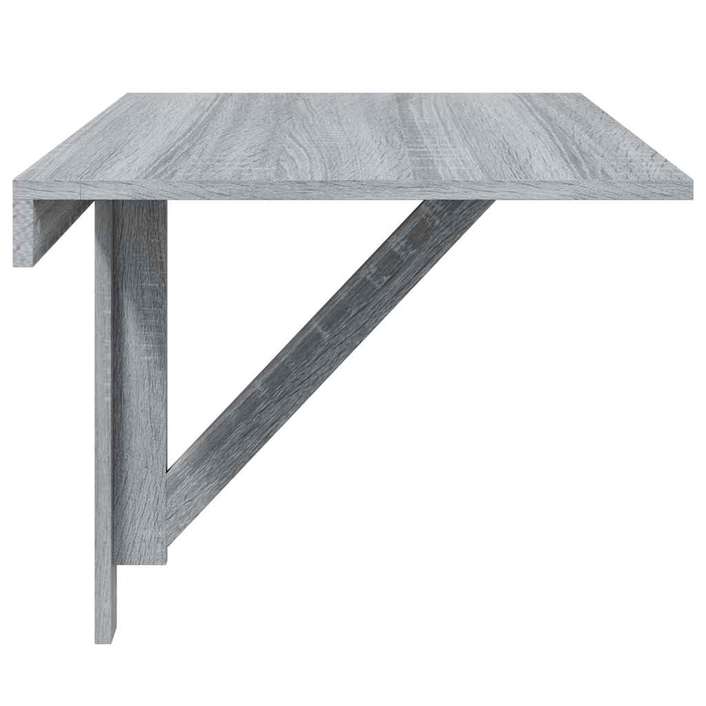 Wand-Klapptisch Grau Sonoma 100x60x56 cm Holzwerkstoff
