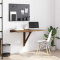 Wand-Klapptisch Braun Eichen-Optik 100x60x56 cm Holzwerkstoff