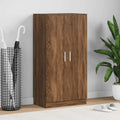 Schuhschrank Braun Eichen-Optik 55x35x108 cm Holzwerkstoff