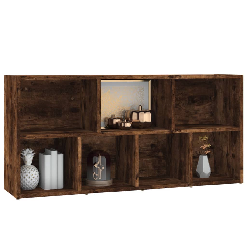 Bücherregal Räuchereiche 50x25x106 cm