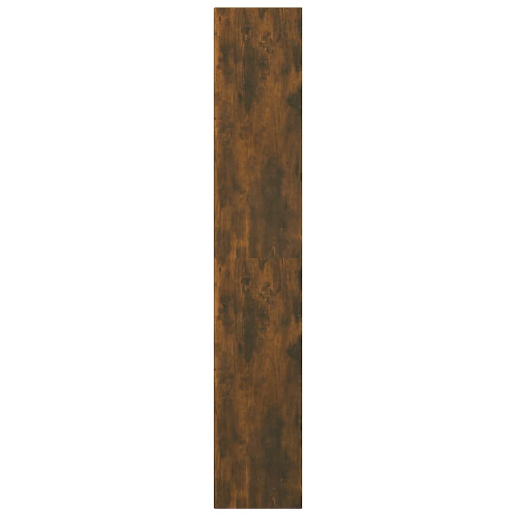 Bücherregal Räuchereiche 36x30x171 cm Holzwerkstoff