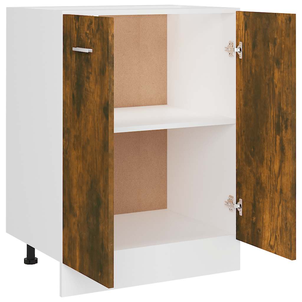 Unterschrank Lyon Räuchereiche 60x46x81,5 cm Holzwerkstoff