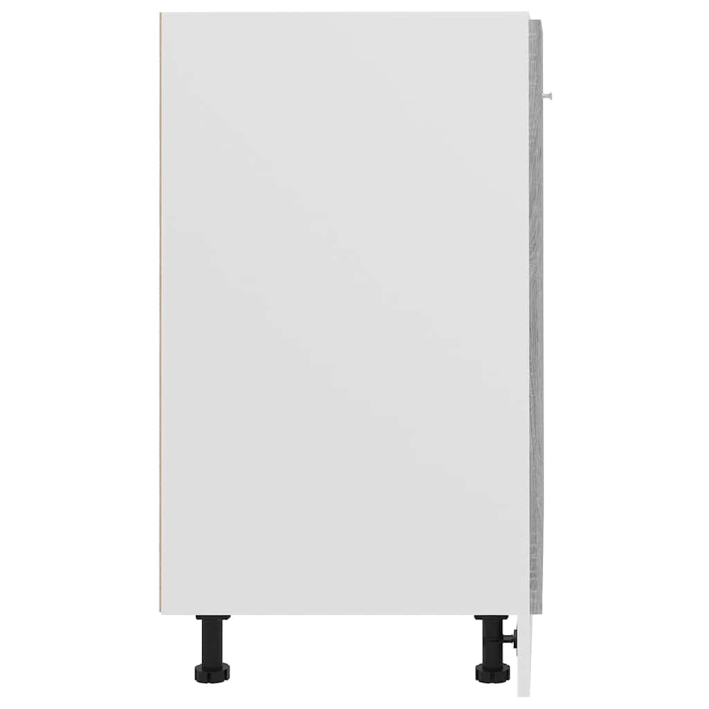 Unterschrank Lyon Grau Sonoma 60x46x81,5 cm Holzwerkstoff