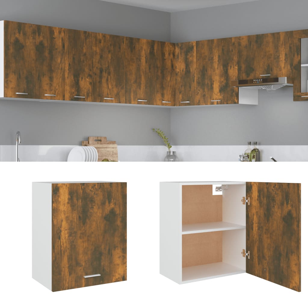 Hängeschrank Lyon Räuchereiche 50x31x60 cm Holzwerkstoff