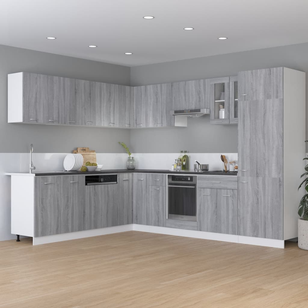 Hängeschrank Lyon Grau Sonoma 50x31x60 cm Holzwerkstoff