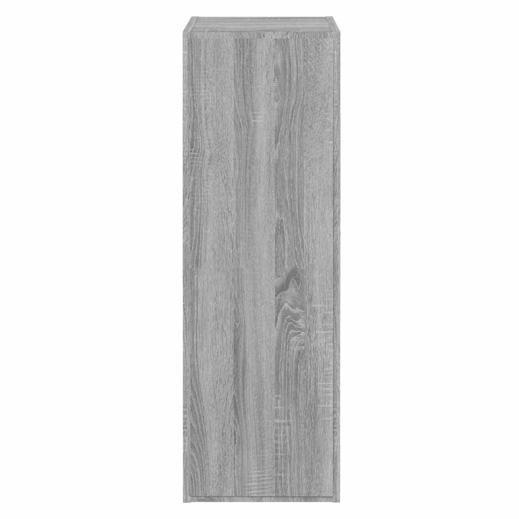 TV-Schränke 2 Stk. Grau Sonoma 30,5x30x90 cm Holzwerkstoff