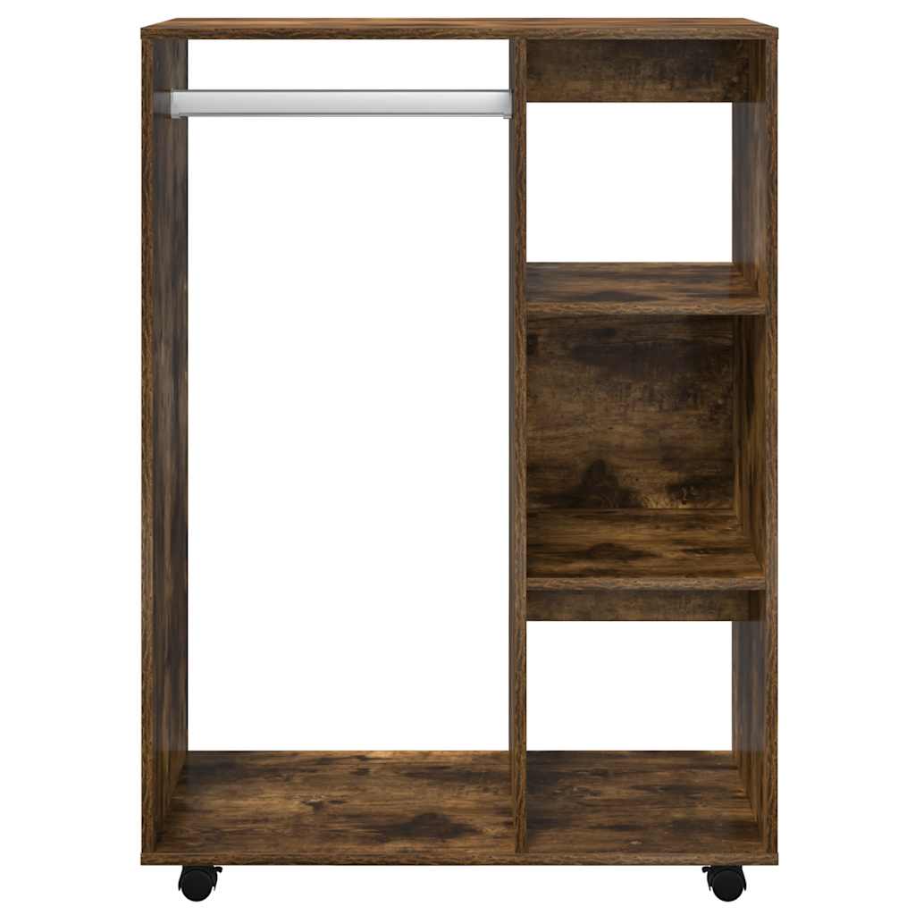 Kleiderschrank Räuchereiche 80x40x110 cm Holzwerkstoff