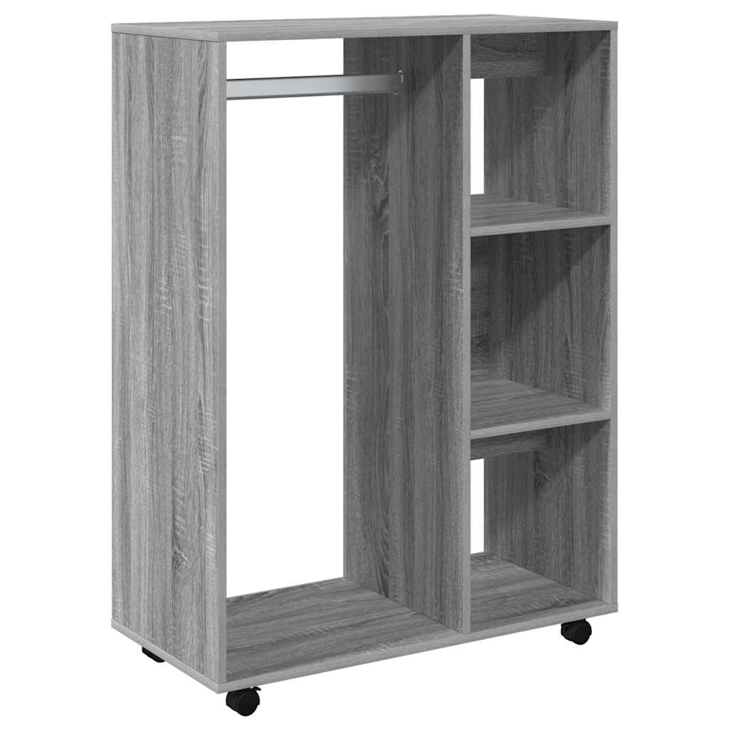 Kleiderschrank Grau Sonoma 80x40x110 cm Holzwerkstoff