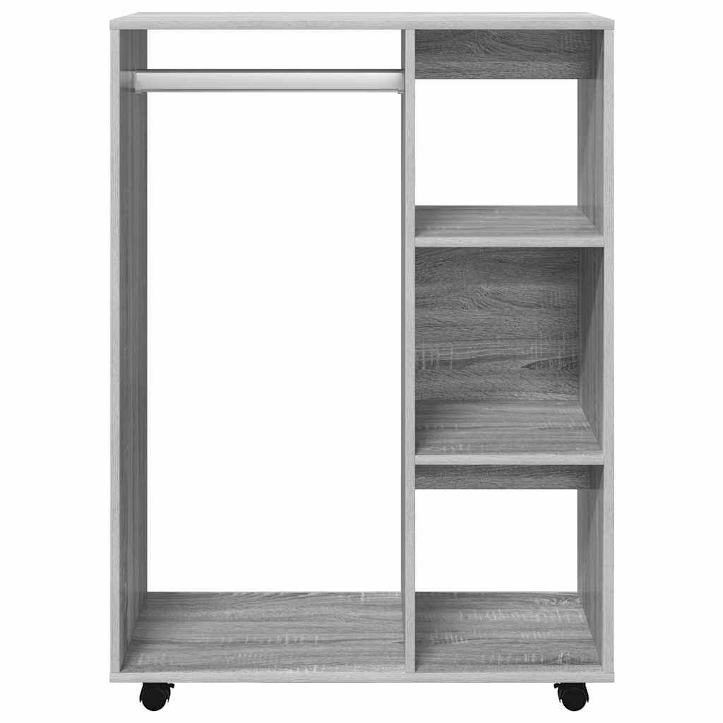 Kleiderschrank Grau Sonoma 80x40x110 cm Holzwerkstoff