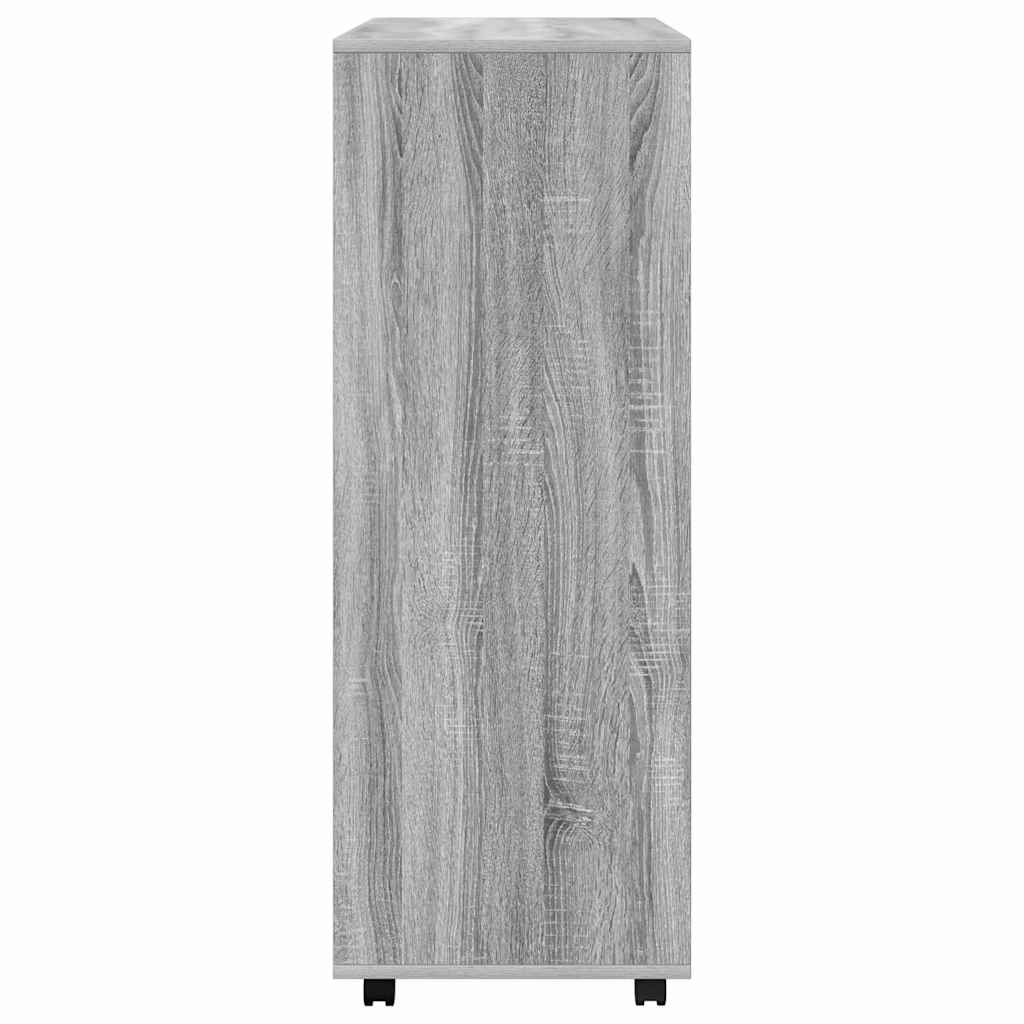 Kleiderschrank Grau Sonoma 80x40x110 cm Holzwerkstoff