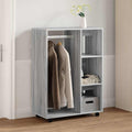 Kleiderschrank Grau Sonoma 80x40x110 cm Holzwerkstoff