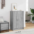 Schuhschrank Grau Sonoma 60x35x92 cm Holzwerkstoff