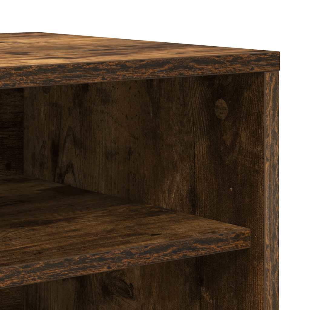 Schuhschrank Räuchereiche 60x35x70 cm Holzwerkstoff