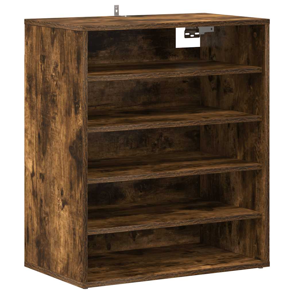 Schuhschrank Grau Sonoma 60x35x70 cm Holzwerkstoff