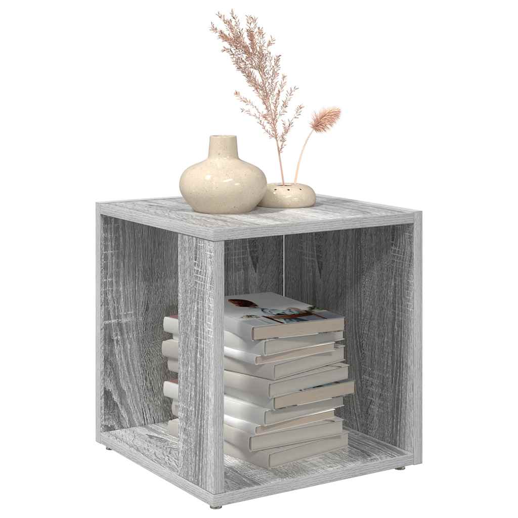 Beistelltisch Grau Sonoma 33x33x34,5 cm Holzwerkstoff