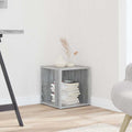 Beistelltisch Grau Sonoma 33x33x34,5 cm Holzwerkstoff