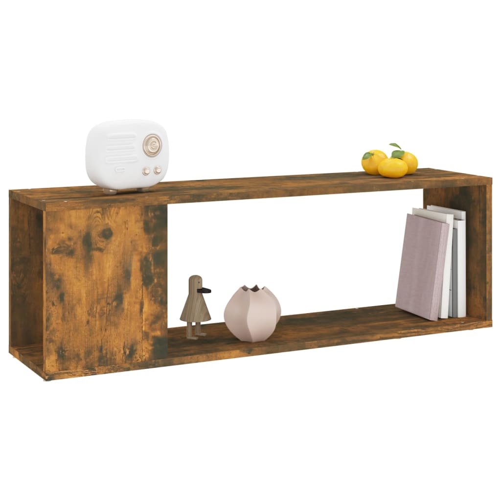 TV-Schrank Räuchereiche 100x24x32 cm Holzwerkstoff