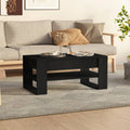 Couchtisch Schwarz 102x55x45 cm Holzwerkstoff