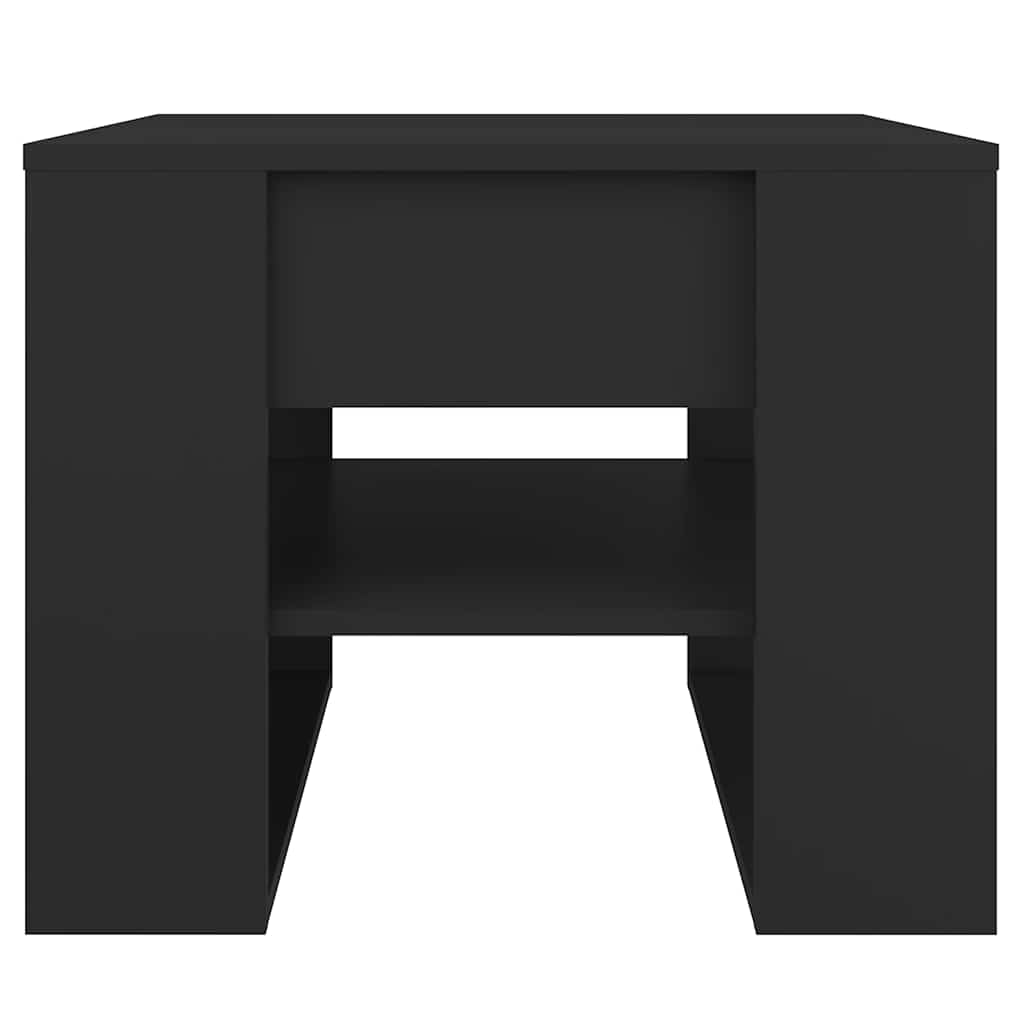 Couchtisch Schwarz 55,5x55x45 cm Holzwerkstoff