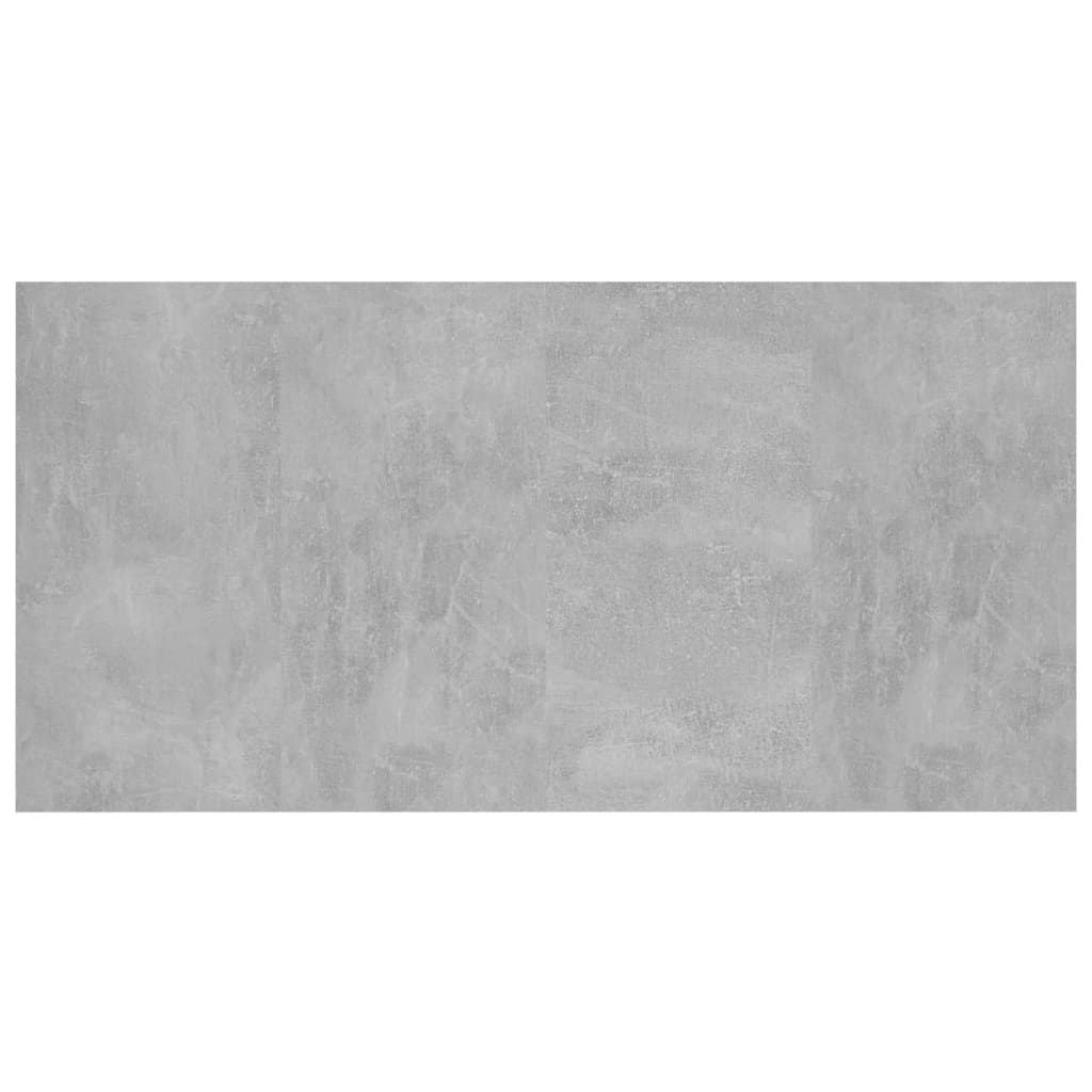 Kopfteil Betongrau 160x1,5x80 cm Holzwerkstoff
