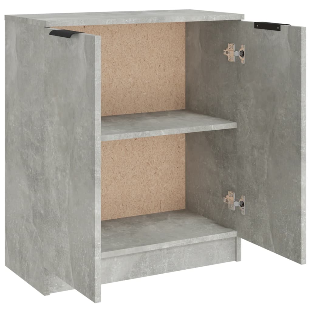 Sideboard Betongrau 60x30x70 cm Holzwerkstoff