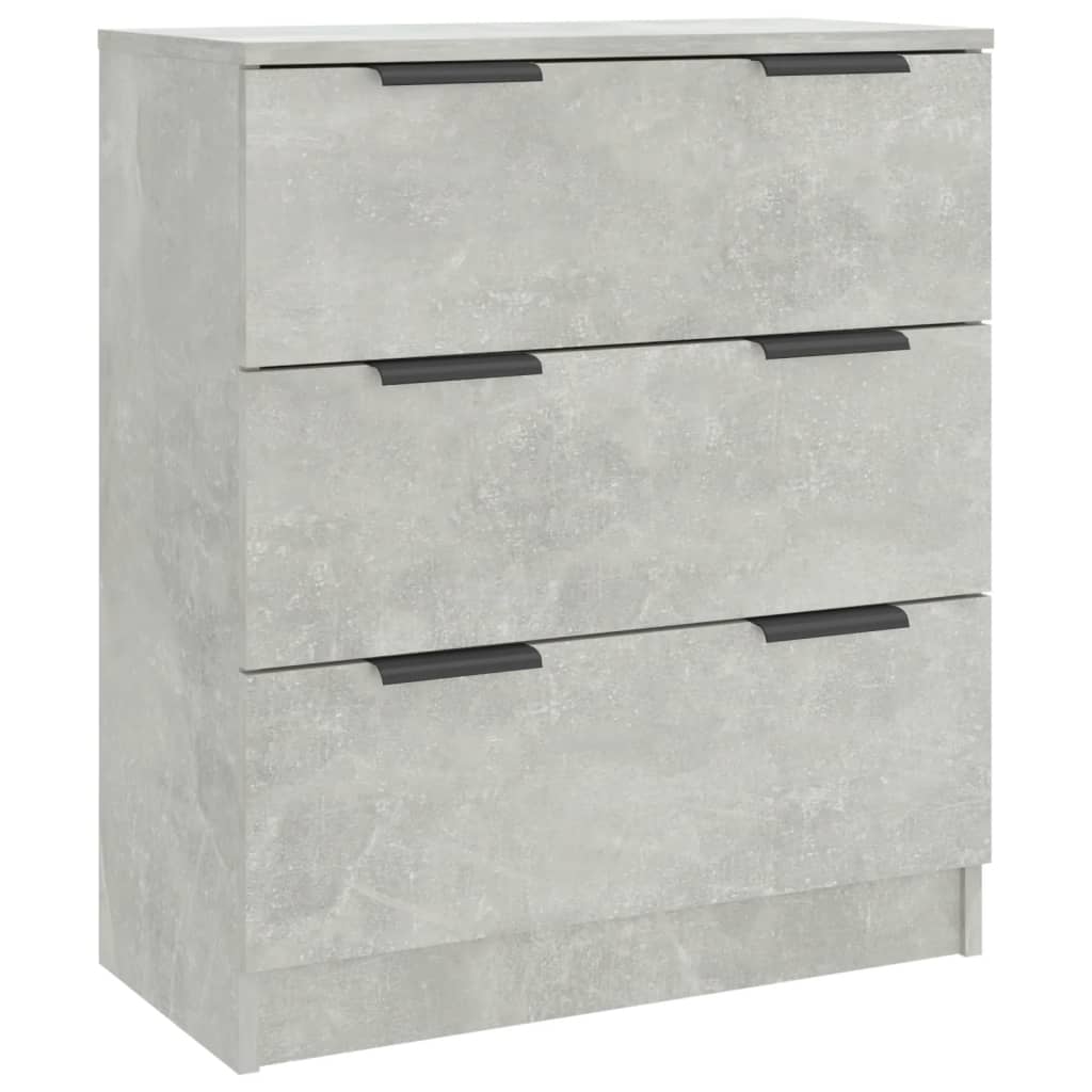 Sideboard Betongrau 60x30x70 cm Holzwerkstoff