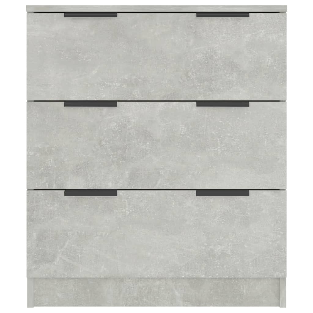 Sideboard Betongrau 60x30x70 cm Holzwerkstoff