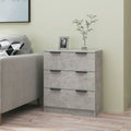 Sideboard Betongrau 60x30x70 cm Holzwerkstoff