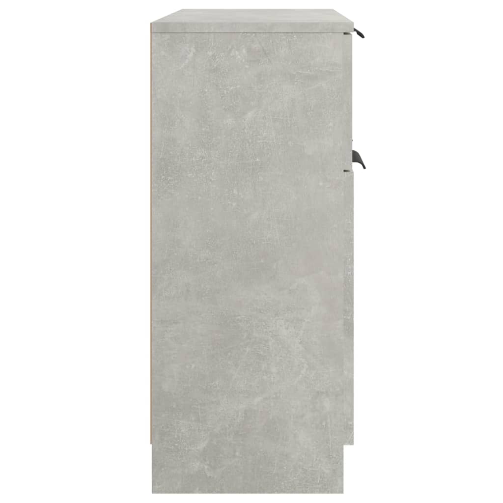 Sideboard Betongrau 60x30x70 cm Holzwerkstoff