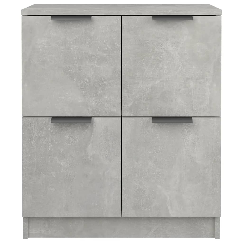 Sideboard Betongrau 60x30x70 cm Holzwerkstoff
