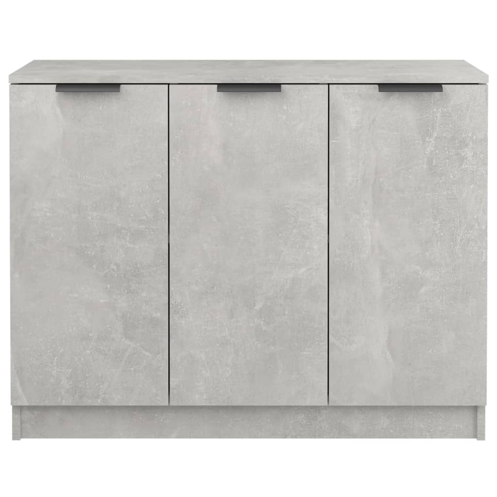 Sideboard Betongrau 90,5x30x70 cm Holzwerkstoff