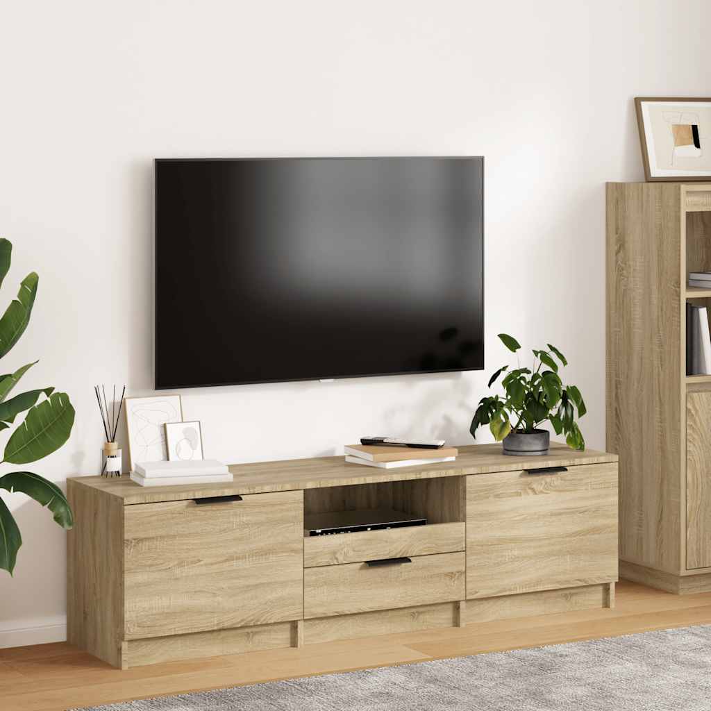 TV-Schrank Sonoma-Eiche 140 x 35 x 40 cm Holzwerkstoff