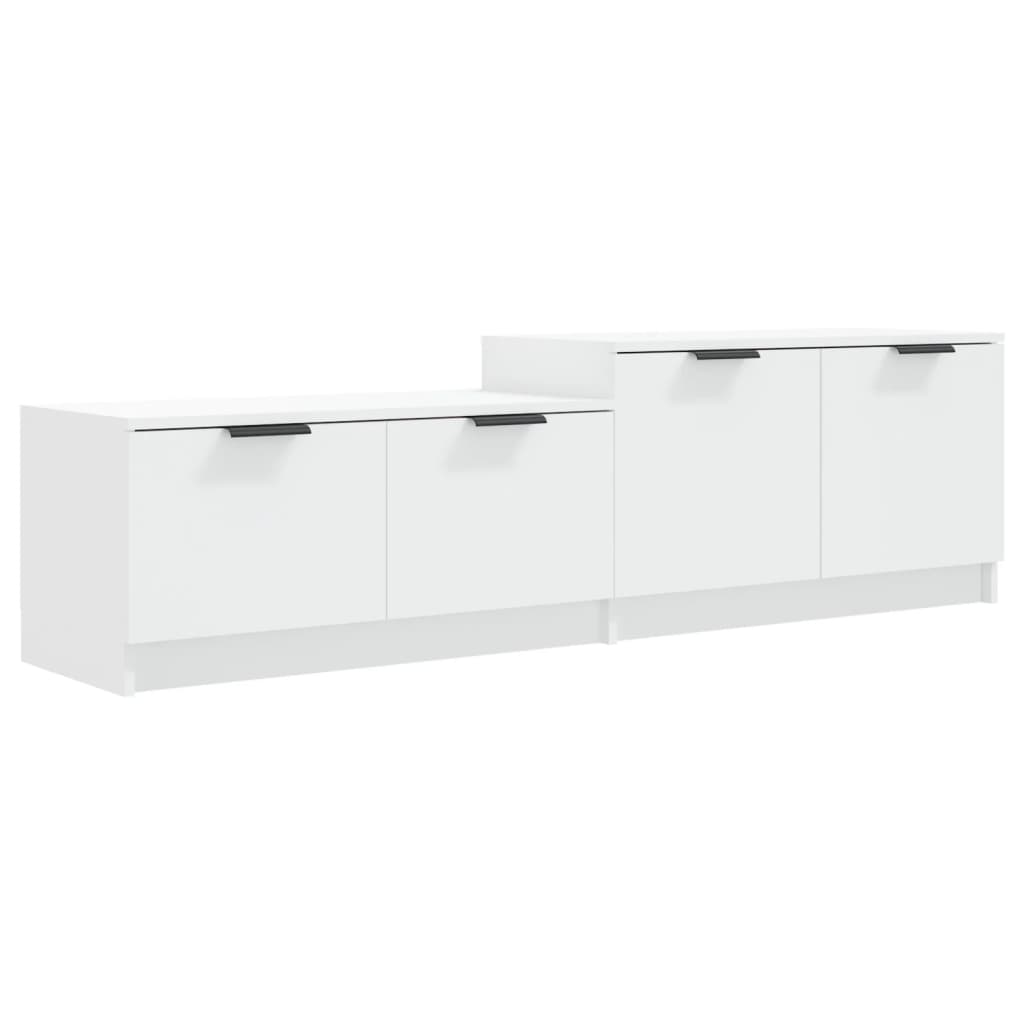 TV-Schrank Weiß 158,5x36x45 cm Holzwerkstoff