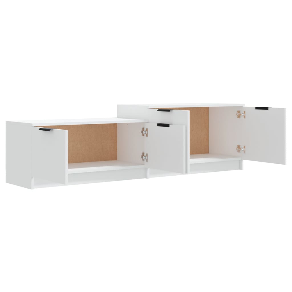 TV-Schrank Weiß 158,5x36x45 cm Holzwerkstoff
