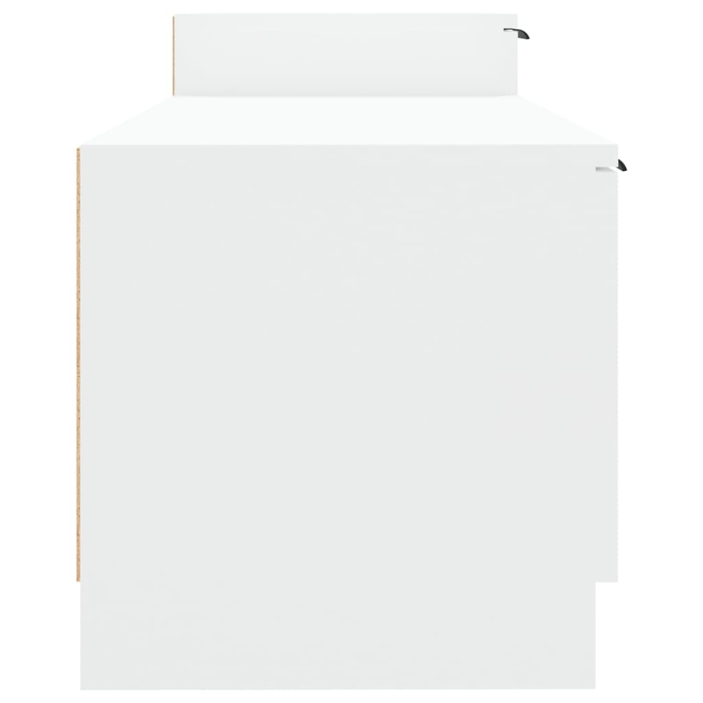 TV-Schrank Weiß 158,5x36x45 cm Holzwerkstoff