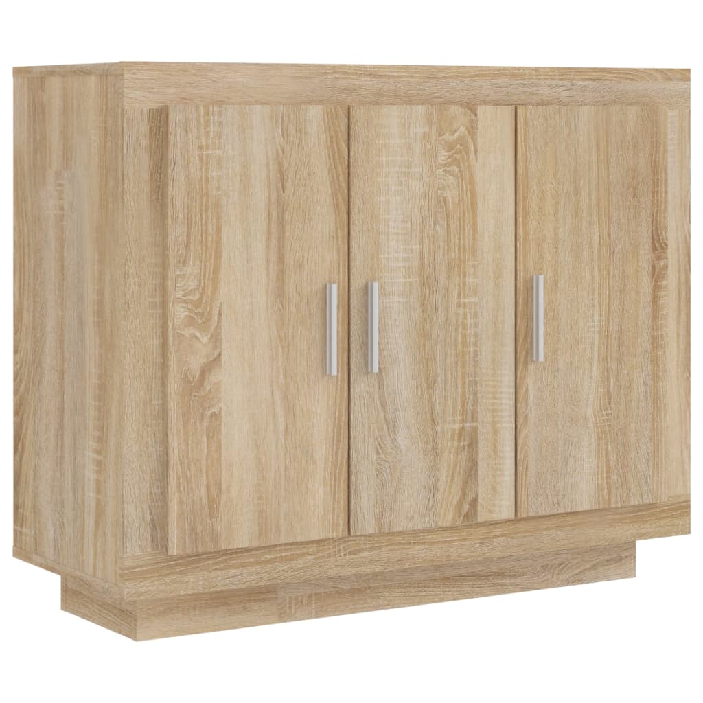 Sideboard Sonoma-Eiche 92x35x75 cm Holzwerkstoff