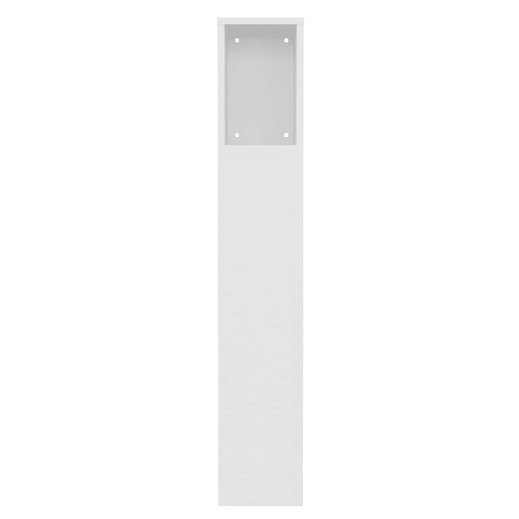 Kopfteilschrank Weiß 100 x 18,5 x 102,5 cm