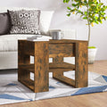 Couchtisch Räuchereiche 55,5x55x45 cm Holzwerkstoff