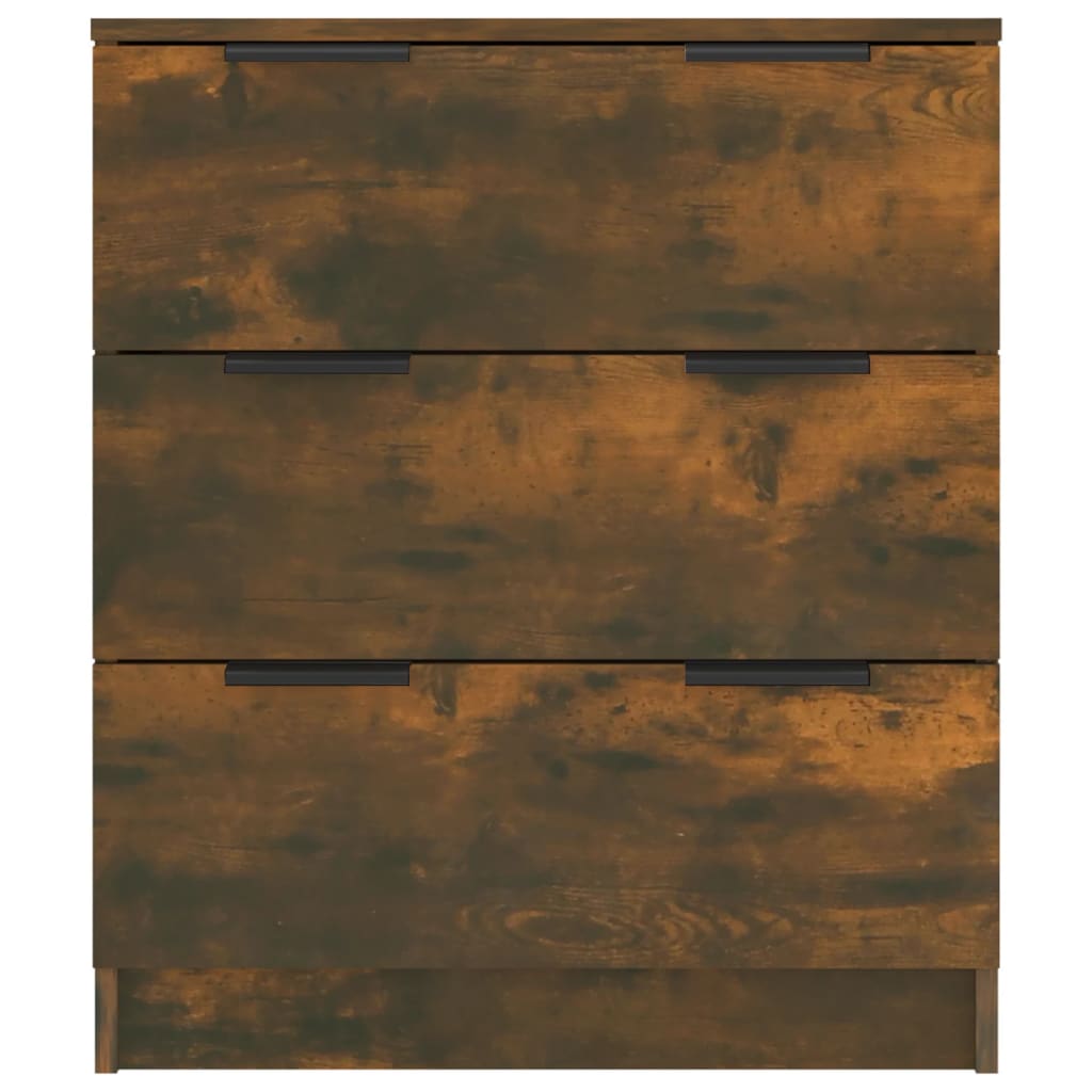 Sideboard Räuchereiche 60x30x70 cm Holzwerkstoff