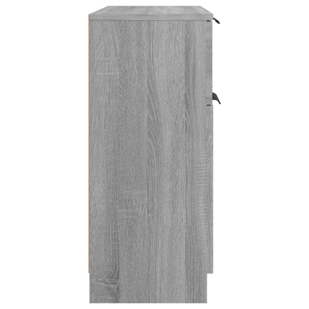 Sideboard Grau Sonoma 60x30x70 cm Holzwerkstoff