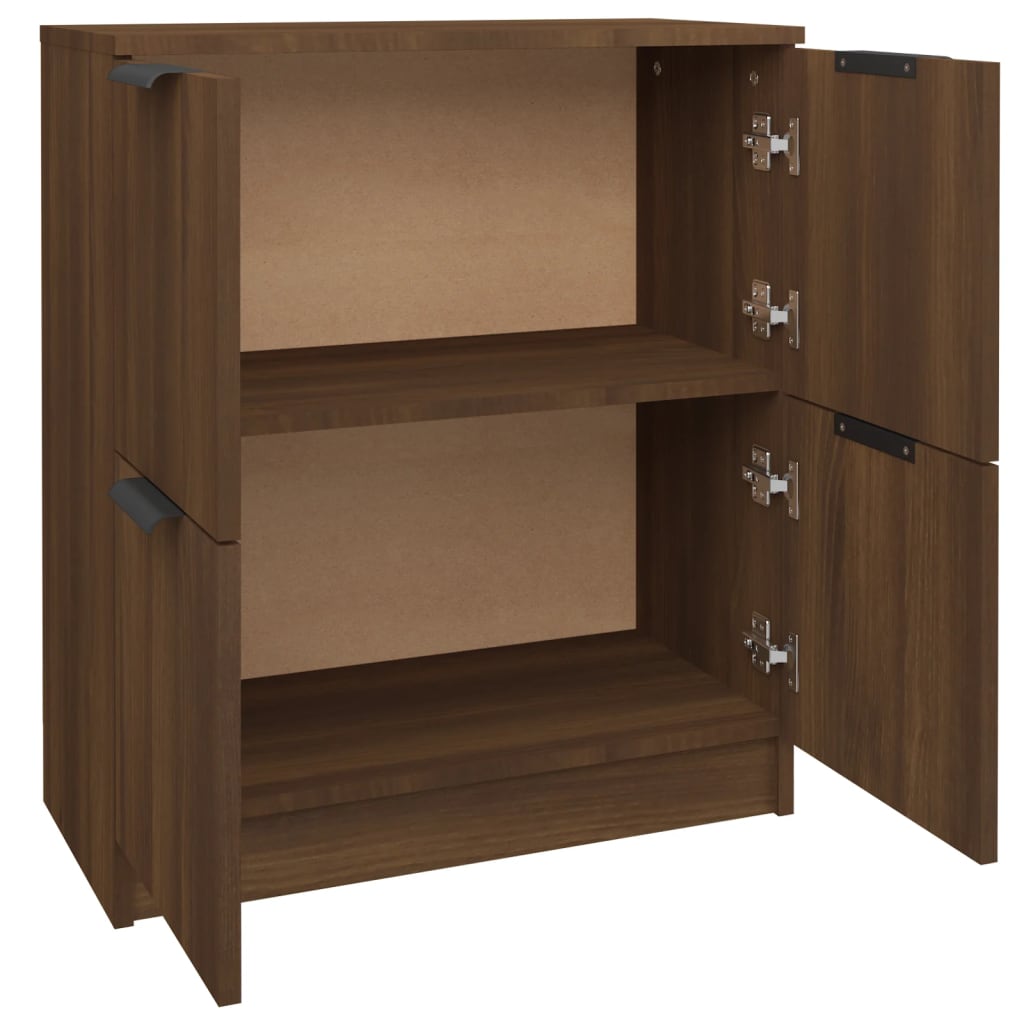 Sideboard Braun Eichen-Optik 60x30x70 cm Holzwerkstoff