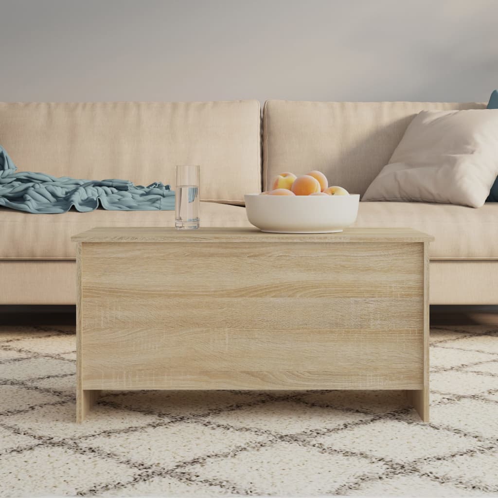 Couchtisch Sonoma-Eiche 102x55,5x52,5 cm Holzwerkstoff