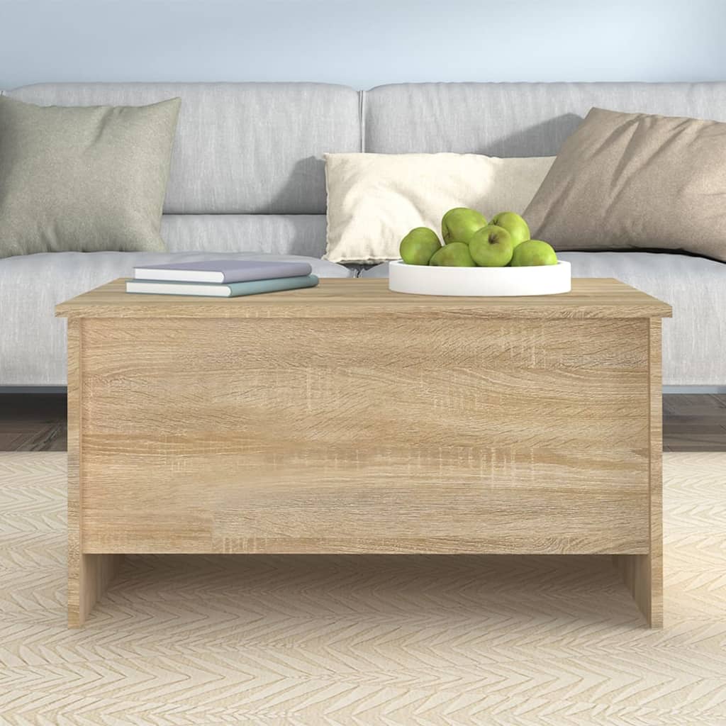 Couchtisch Sonoma-Eiche 80x55,5x41,5 cm Holzwerkstoff