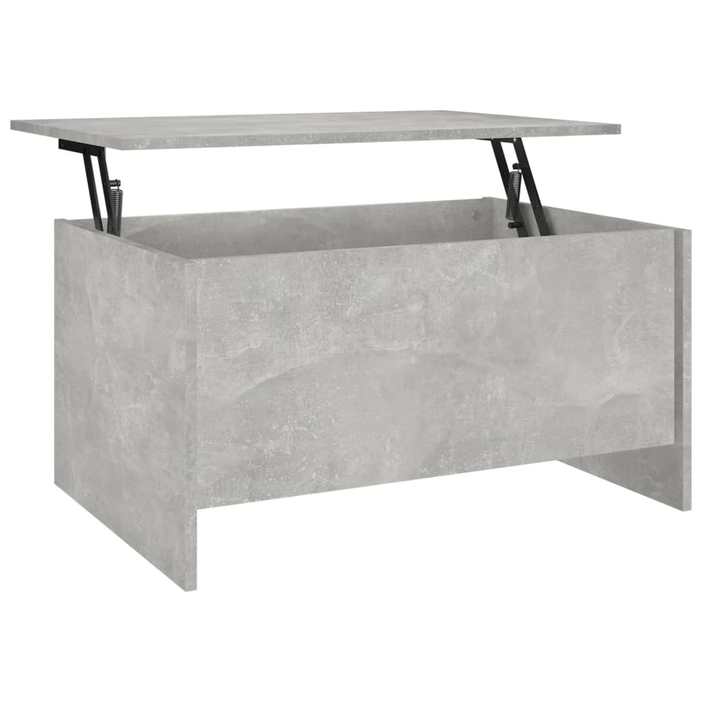 Couchtisch Betongrau 80x55,5x41,5 cm Holzwerkstoff